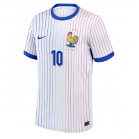 France Kylian Mbappe #10 Replica Away Shirt Euro 2024 Short Sleeve